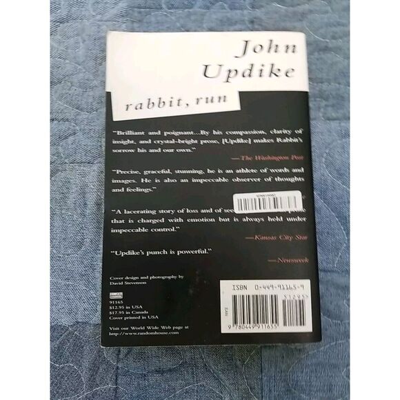 Rabbit, Run by John Updike 1996 Paperback - Picture 2 of 2